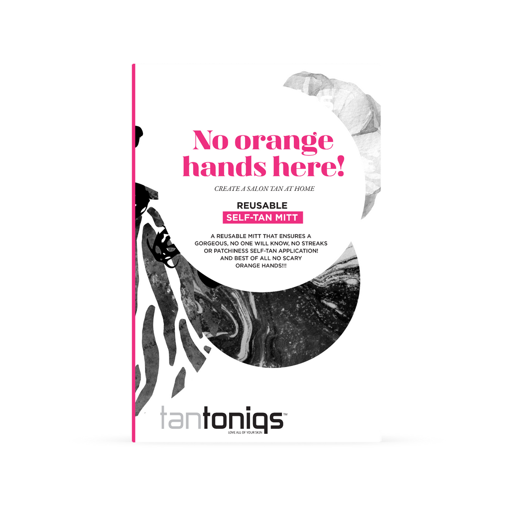 Tantoniqs Self tan Applicator Mitt - No orange hands here!!!